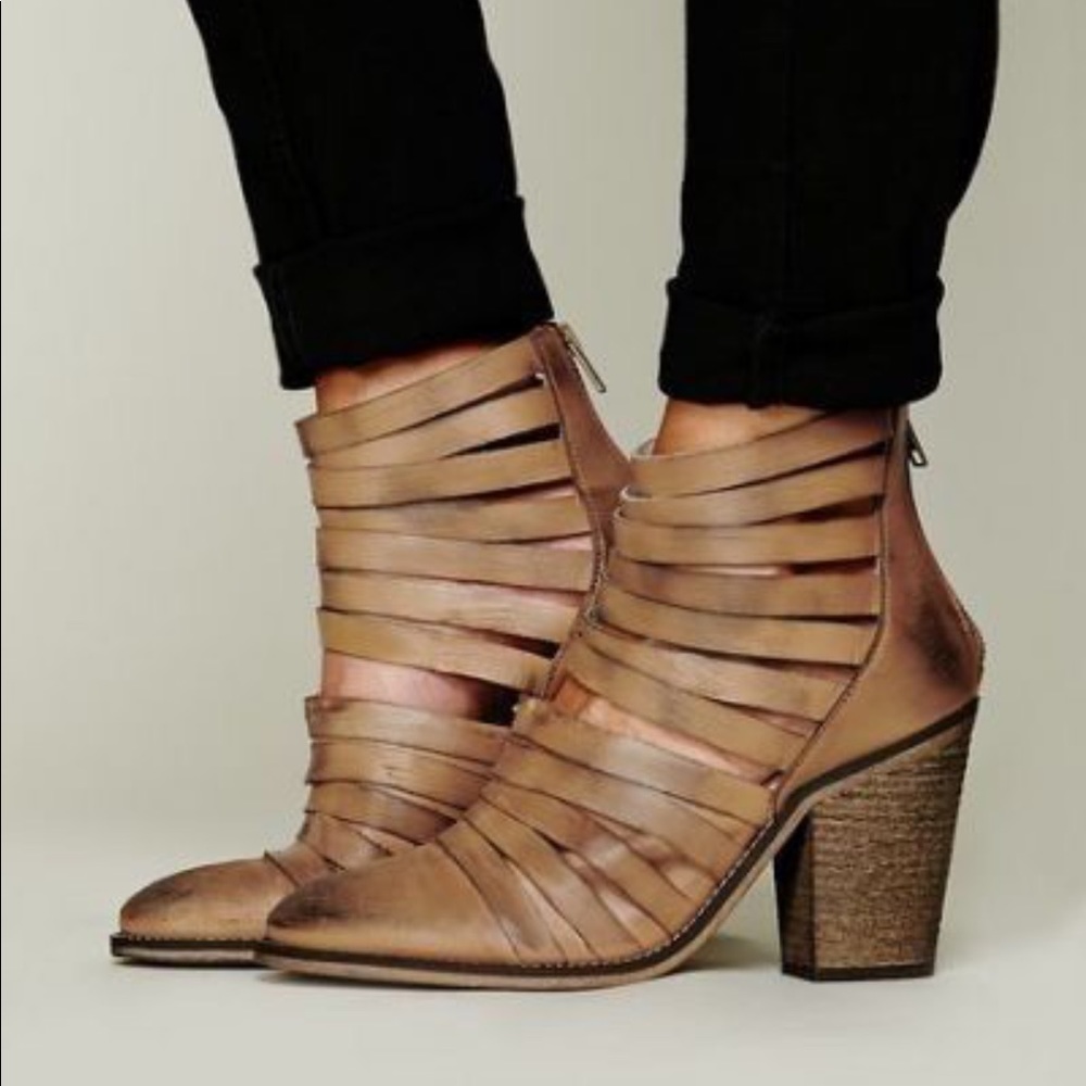 Free people hybrid heel ankle boot